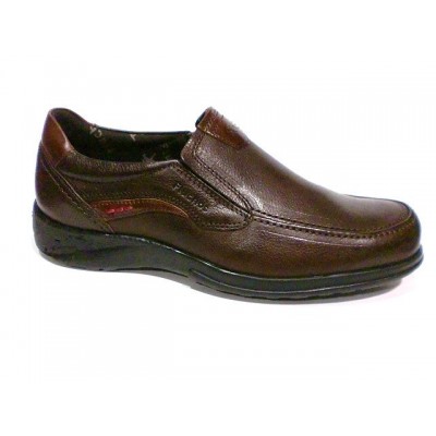 Zapatos de piel Fluchos Capri Castaño piso de goma Zapatos de piel Fluchos Capri Castaño piso de goma