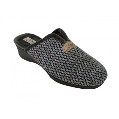 Zapatillas con cuña para mujer J´Ortega Descalza Brillo