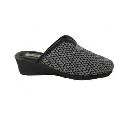 Zapatillas con cuña para mujer J´Ortega Descalza Brillo