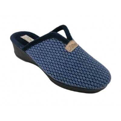 Zapatillas con cuña para mujer J´Ortega Descalza Brillo Zapatillas con cuña para mujer J´Ortega Descalza Brillo