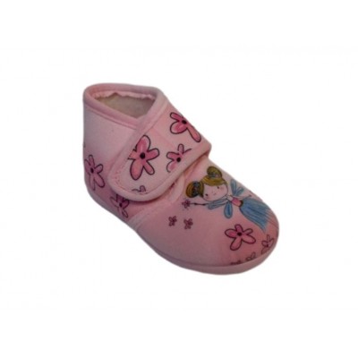 Zapatillas casa con velcro Natalia Hada Madrina Rosa Zapatillas casa con velcro Natalia Hada Madrina Rosa