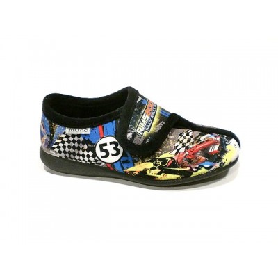 Zapatillas de casa para niños Muro Velcro Formula 1 Zapatillas de casa para niños Muro Velcro Formula 1