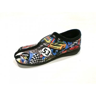 Zapatillas de casa para niños Muro Velcro Formula 1 Zapatillas de casa para niños Muro Velcro Formula 1