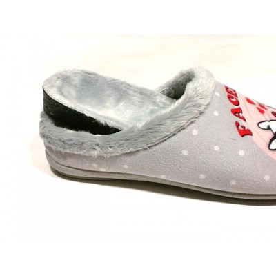 Zapatillas de casa plantilla extraible Galegadas "Facelas Veiras"