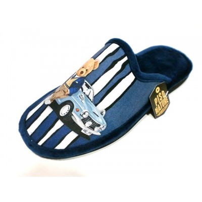 Zapatillas de casa divertidas para hombre Galegadas "Marcho que teño que marchar" Zapatillas de casa divertidas para hombre Galegadas "Marcho que teño que marchar"