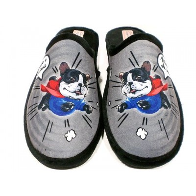 Zapatillas de casa divertidas para hombre Galegadas "Arriba e ala imos"