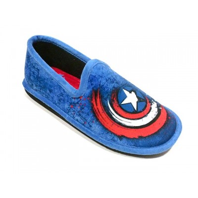 Zapatillas de casa Niágara Gomus Cerrada Escudo Capitan America Zapatillas de casa Niágara Gomus Cerrada Escudo Capitan America