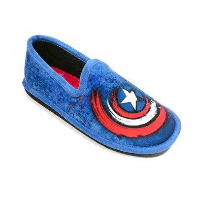 Zapatillas de casa Niágara Gomus Cerrada Escudo Capitan America