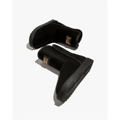 Botas australianas D.Franklin Nordic Basic Suede Negro