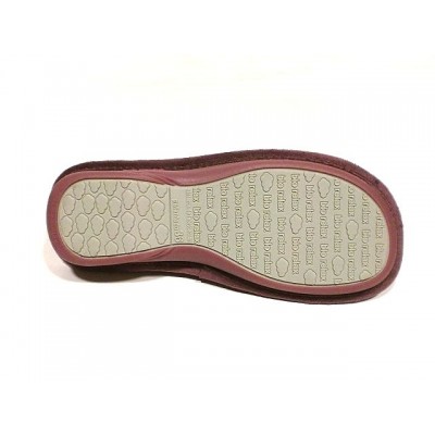 Zapatillas con cuña Biorelax By Cosdam Abierta Suapel Malva Zapatillas con cuña Biorelax By Cosdam Abierta Suapel Malva