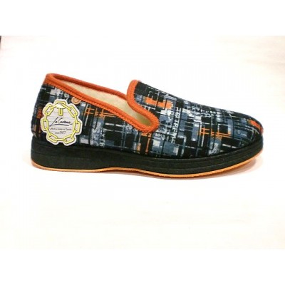 Zapatillas paño forro pura lana La Cadena 33151 Zapatillas paño forro pura lana La Cadena 33151