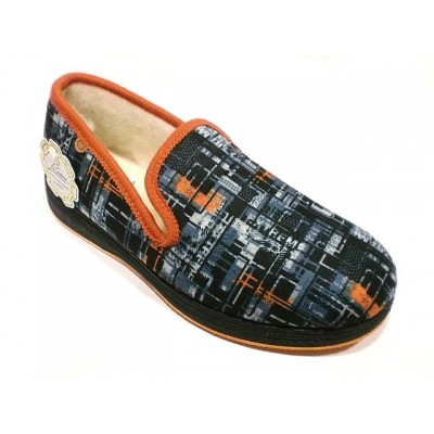 Zapatillas paño forro pura lana La Cadena 33151 Zapatillas paño forro pura lana La Cadena 33151
