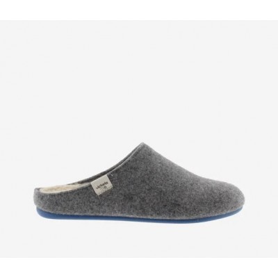 Zapatillas de casa paño fieltro Victoria 81100 Gris Zapatillas de casa paño fieltro Victoria 81100 Gris