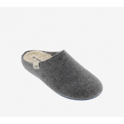 Zapatillas de casa paño fieltro Victoria 81100 Gris Zapatillas de casa paño fieltro Victoria 81100 Gris