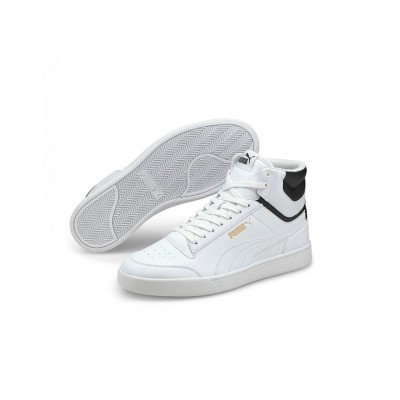 Zapatillas Deportivas Puma Shuffle Mid Blanco REBAJADAS Zapatillas Deportivas Puma Shuffle Mid Blanco REBAJADAS