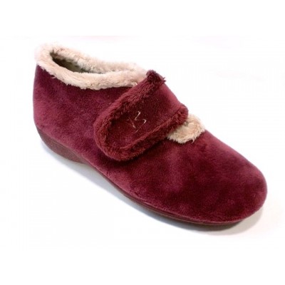 Zapatillas abotinadas Vulca-Bicha Suapel Velcro Burdeos Zapatillas abotinadas Vulca-Bicha Suapel Velcro Burdeos