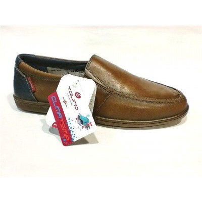 Zapato hombre piel Tolino Elasticos Marron Zapato hombre piel Tolino Elasticos Marron