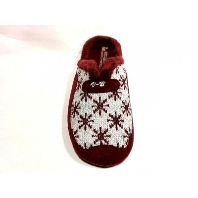 Zapatillas cuña Vulca-Bicha punto Laponia Burdeos Zapatillas cuña Vulca-Bicha punto Laponia Burdeos