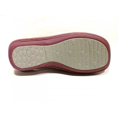 Zapatillas mujer cuña toalla algodón Biorelax Bicolor Lavanda Zapatillas mujer cuña toalla algodón Biorelax Bicolor Lavanda