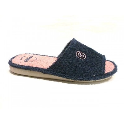 Zapatillas algodon abierta Niagara Gomus Silenciosas Azul Zapatillas algodon abierta Niagara Gomus Silenciosas Azul
