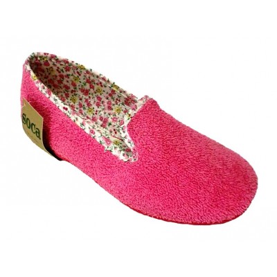 Zapatillas de casa cerradas toalla algodon Soca Fucsia Zapatillas de casa cerradas toalla algodon Soca Fucsia