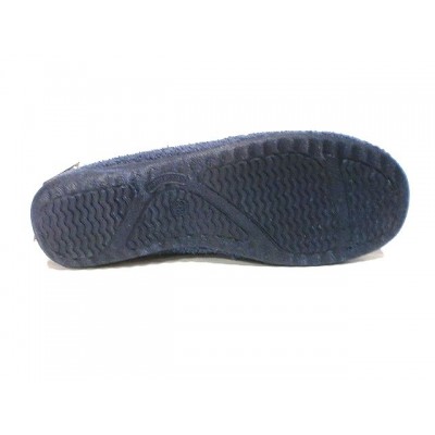Zapatillas de casa cerradas toalla algodon Soca Aguamar