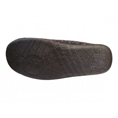 Zapatillas abotinada velcro punto VulLadi 3216-325 Gris piso de goma