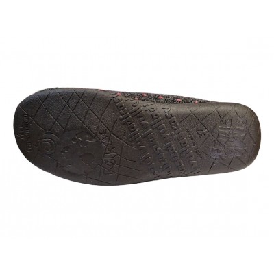 Zapatillas abotinada velcro punto VulLadi 3216-325 Gris piso de goma Zapatillas abotinada velcro punto VulLadi 3216-325 Gris piso de goma