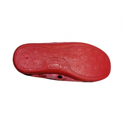 Zapatillas casa para niños Natalia Superheroes Lady Bug piso e goma Zapatillas casa para niños Natalia Superheroes Lady Bug piso e goma