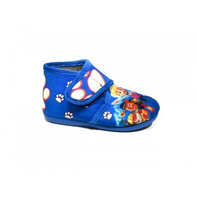 Zapatillas casa abotinada con velcro Natalia Patrulla Zapatillas casa abotinada con velcro Natalia Patrulla