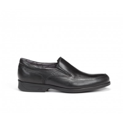 Zapatos piel Fluchos Professional 8903 Elasticos Negro