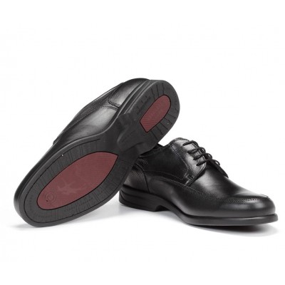 Zapatos piel Fluchos 8903 Professional Cordon Negro piso antideslizante