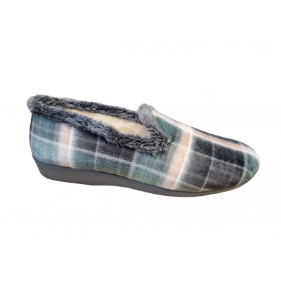 Zapatillas de casa paño Muyter pura lana Marino Zapatillas de casa paño Muyter pura lana Marino