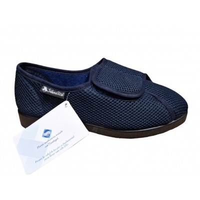 Zapatillas de casa Ancho Especial Salemedical  Red Velcro