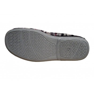 Zapatillas Vulca Bicha 640 Paño Cuadros Antracita piso goma