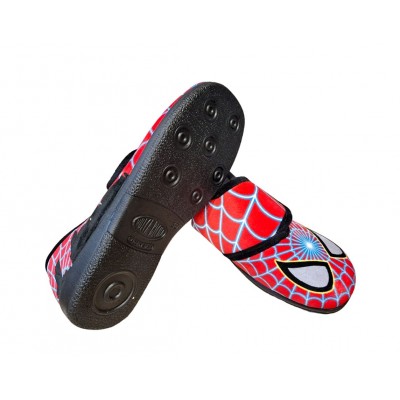 Zapatillas Vulca Bicha 1945 Careta Spiderman piso de goma antideslizante y flexible