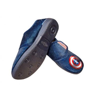 Zapatillas Vulca Bicha 1946 Escudo Capitán América piso de goma antideslizante y flexible