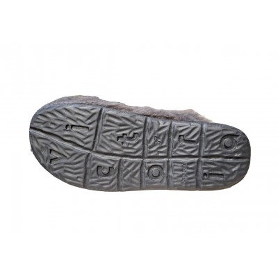 Zapatillas de casa Victoria 71112 pelo Largo Antracita piso goma antideslizante y flexible Zapatillas de casa Victoria 71112 pelo Largo Antracita piso goma antideslizante y flexible