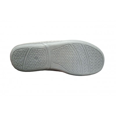 Zapatillas Ancho Especial  Vulca Bicha 4662 gris Panilla Velcro piso de goma