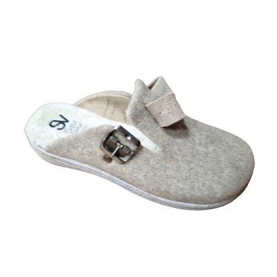 Zapatillas casa Salvi Zueco Hebilla Tostado Hebilla empeine Zapatillas casa Salvi Zueco Hebilla Tostado Hebilla empeine