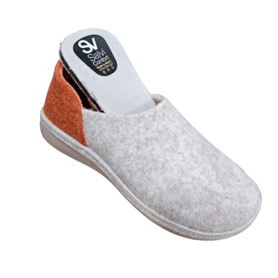 Zapatillas para casa Salvi Cerrada Combinada Elfo Arena Teja plantilla extraíble Zapatillas para casa Salvi Cerrada Combinada Elfo Arena Teja plantilla extraíble