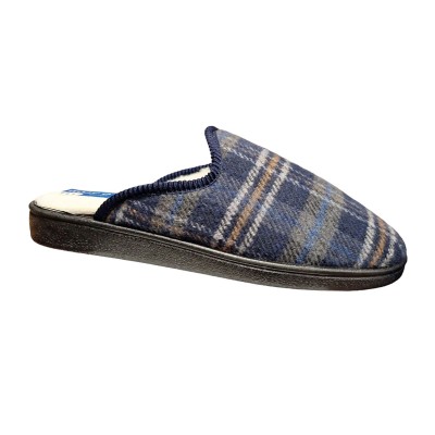 Zapatillas descalzas casa paño cuadros Muro forro de lana Zapatillas descalzas casa paño cuadros Muro forro de lana
