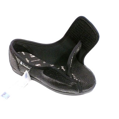 Zapato / Zapatilla Ancho Especial Salemédical 9120 Velcro Licra Brillo apertura Zapato / Zapatilla Ancho Especial Salemédical 9120 Velcro Licra Brillo apertura