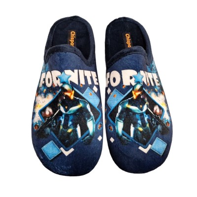Zapatillas de casa diseño juego online ForNitedescalza Chispas