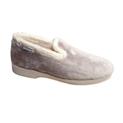Zapatillas casa paño aterciopelado Muro Arena Zapatillas casa paño aterciopelado Muro Arena