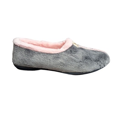 Zapatillas casa mujer Vulca Bicha 4306 Terciopelo Gris Zapatillas casa mujer Vulca Bicha 4306 Terciopelo Gris