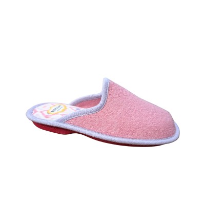 Zapatillas toalla de algodón Biorelax 4094 Rosa Zapatillas toalla de algodón Biorelax 4094 Rosa