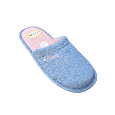 Zapatillas toalla de algodón Biorelax 4026 Indigo Zapatillas toalla de algodón Biorelax 4026 Indigo