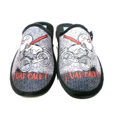 Zapatillas de casa hombre Galegadas "Vas caer" Zapatillas de casa hombre Galegadas "Vas caer"