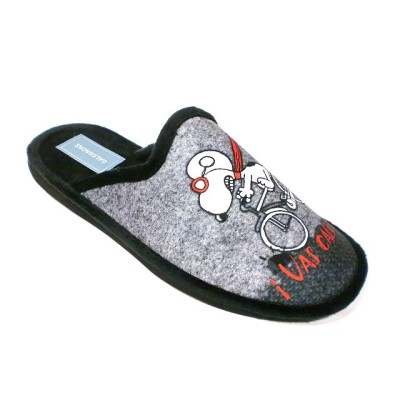 Zapatillas de casa hombre Galegadas "Vas caer" Zapatillas de casa hombre Galegadas "Vas caer"